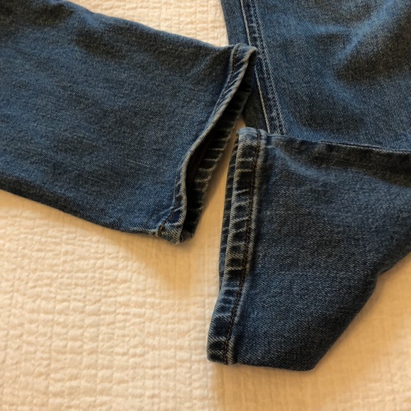 Reformation Jeans High & Skinny Cropped Stretch Jeans in Syracuse Wash - Picture 7 of 15